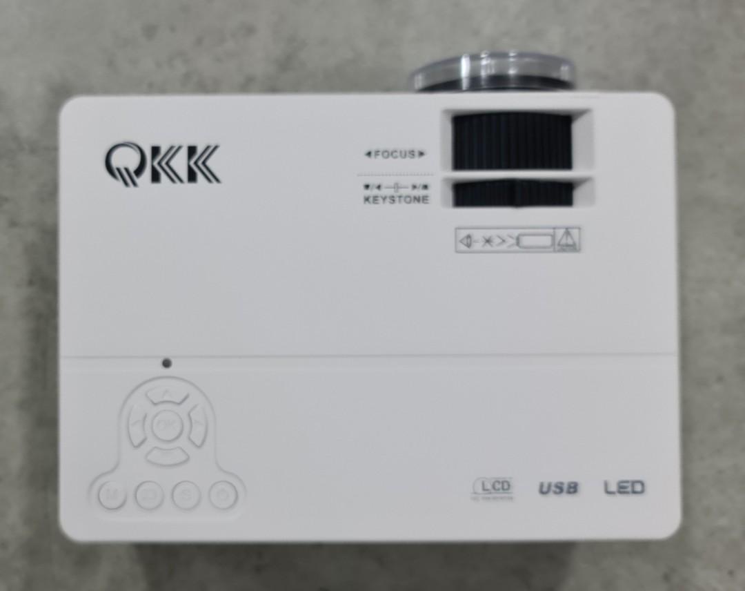 PreLoved QKK Mini Projector & 50000mAh Powerbank, TV & Home Appliances