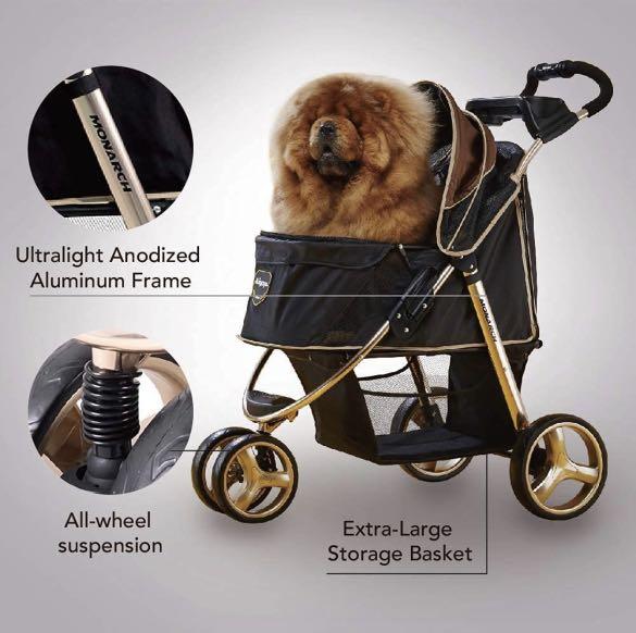 Premium Ibiyaya Monarch Pet Stroller, Pet Supplies, Homes & Other Pet