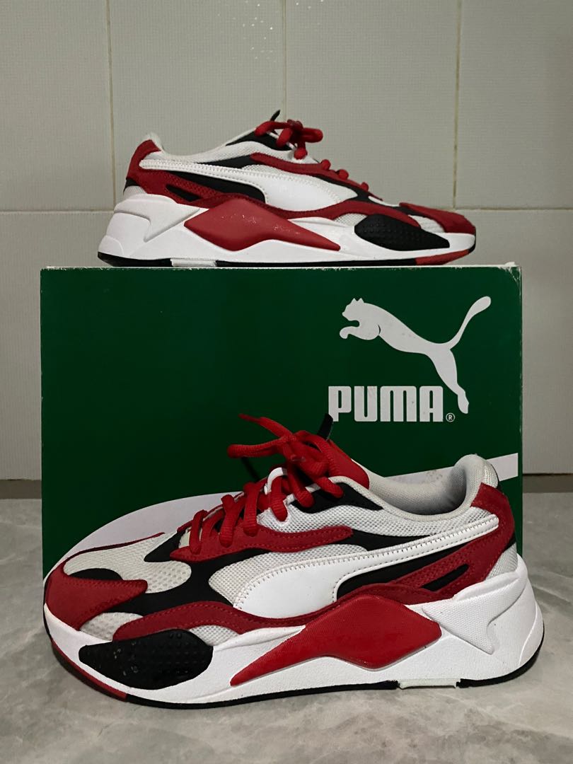 Puma rsx red and white shop