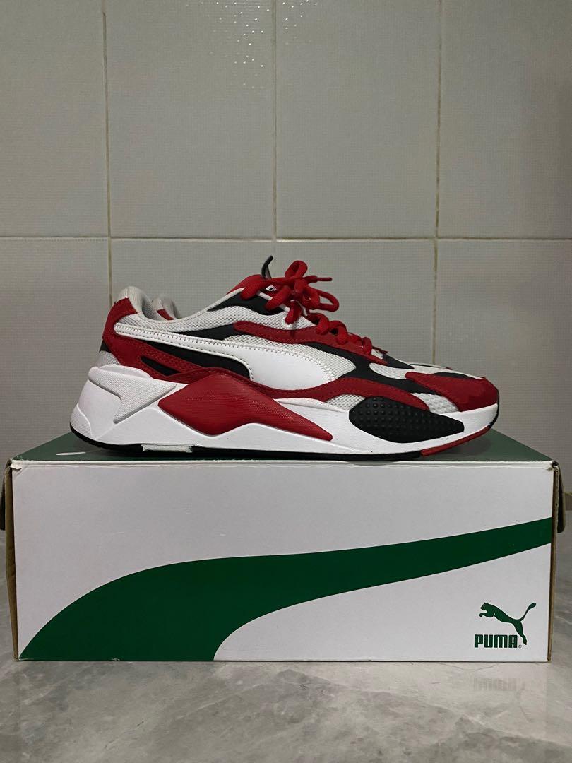 Puma rsx3 red white sales