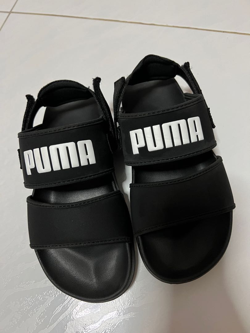 Puma leather store sandals