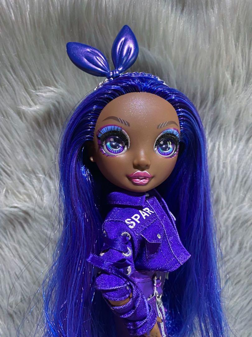 Rainbow High Doll Krystal Bailey Indigo Doll with Accessories, Hobbies ...