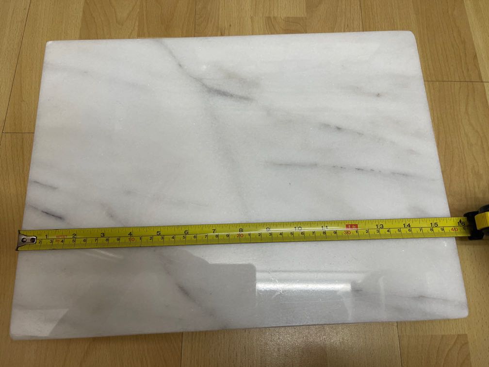 Real marble slab for chocolate tempering, Furniture & Home Living