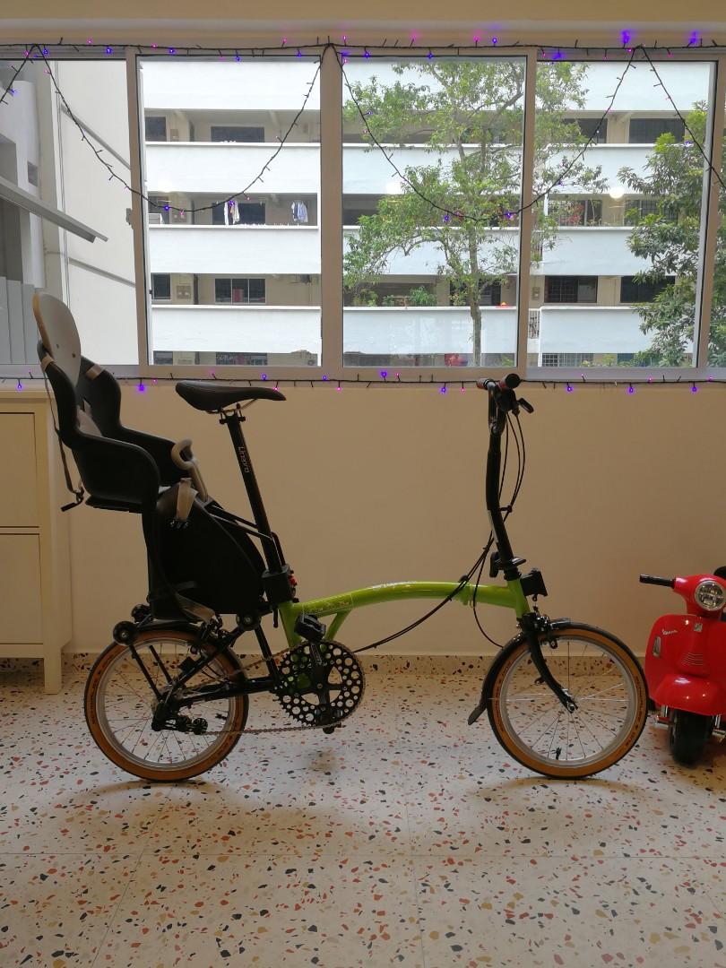 Baby seat for sales brompton