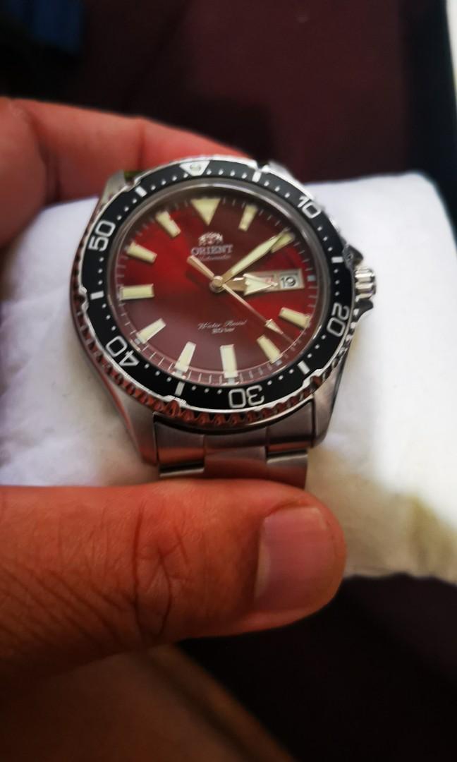 Red Orient Kamasu 2, Men's Fashion, Watches & Accessories, Watches on  Carousell