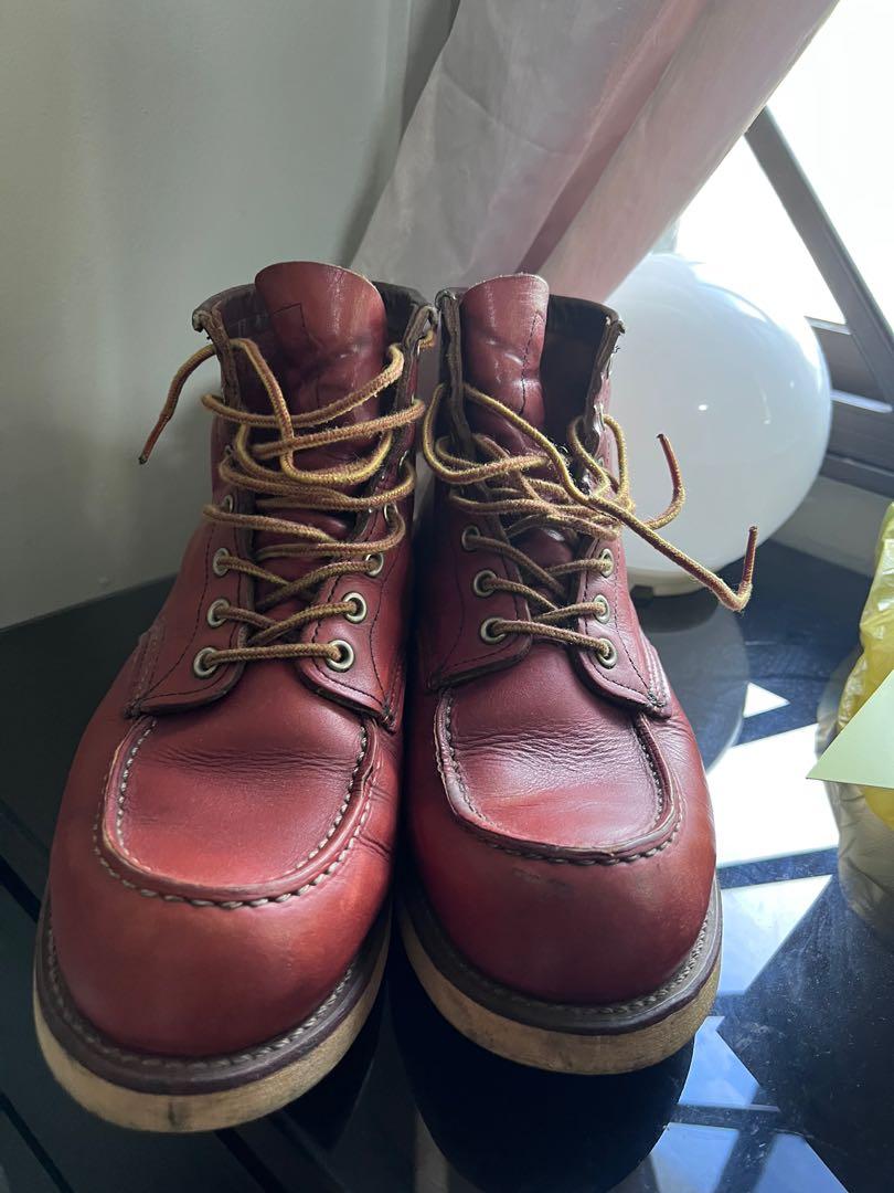Red wing moc toe clearance 8131