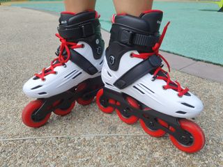 Oxelo Adult Rollerblades Sports Equipment Sports Games Skates Rollerblades Scooters On Carousell