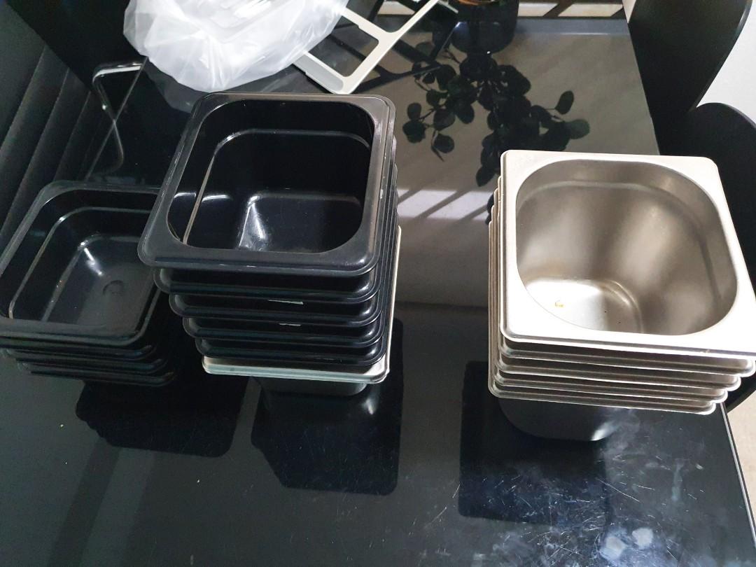 Salad Bar Pans / GN Pans, Furniture & Home Living, Kitchenware