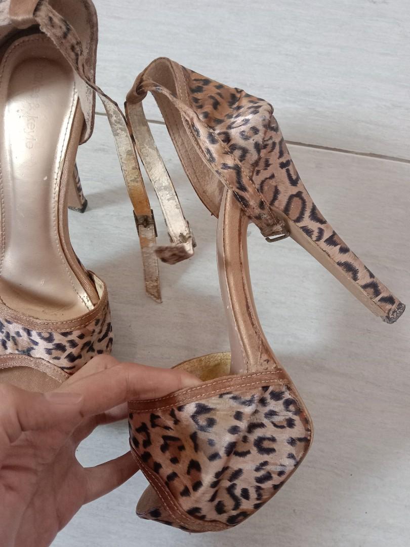 cheap leopard heels
