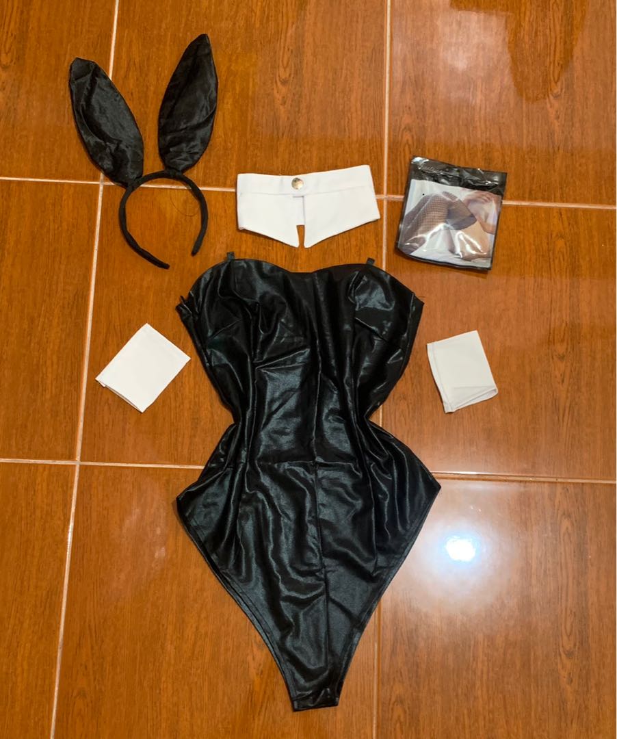 Sexy Bunny Lingerie Costume Womens Fashion Dresses And Sets Dresses