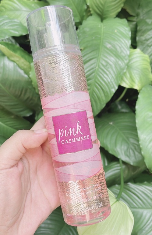 bath and body works pink