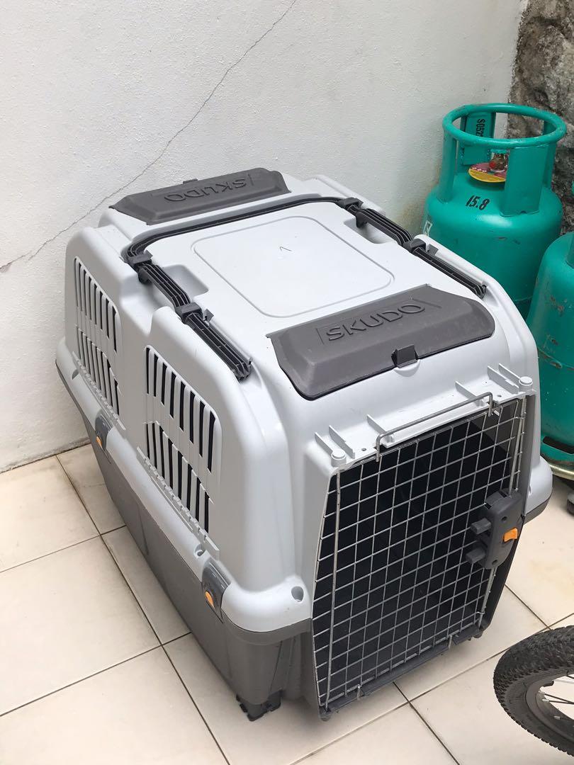 SKUDO XL DOG CRATE, Pet Supplies, Homes & Other Pet Accessories on