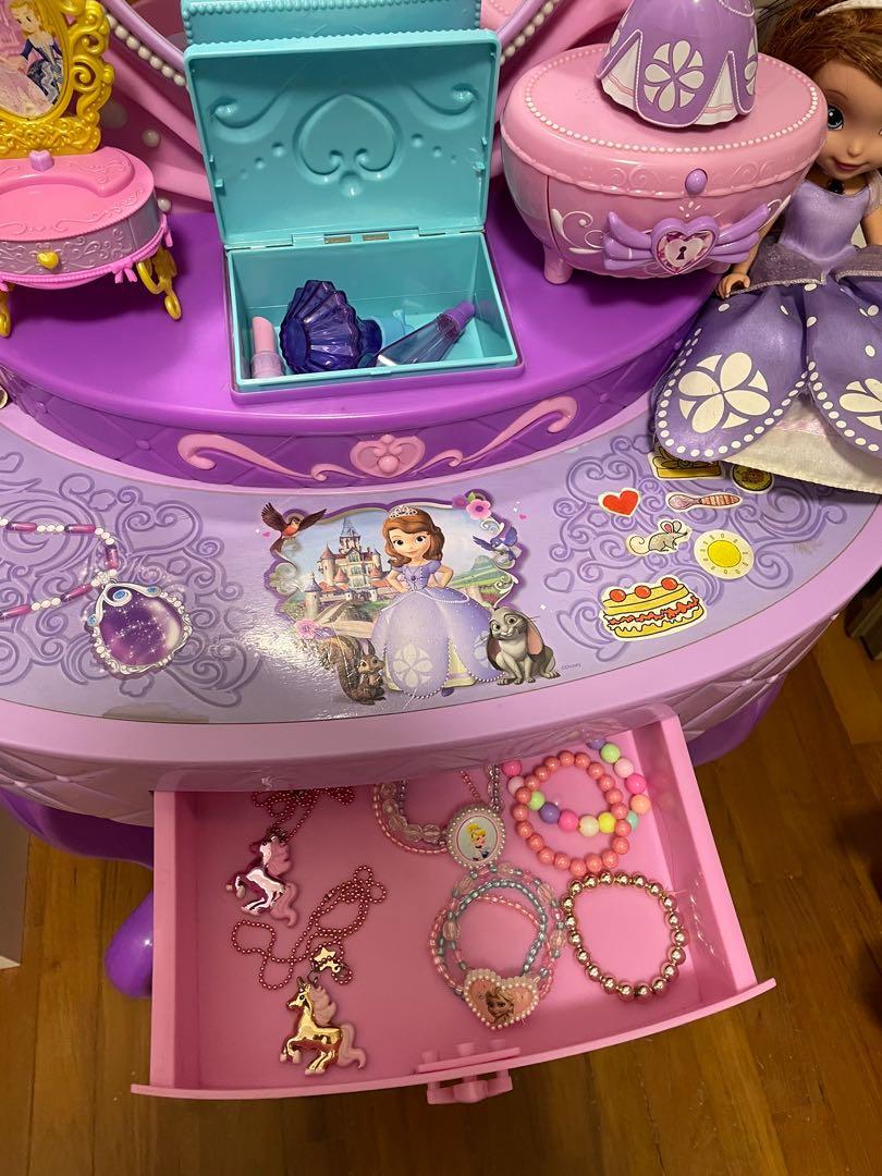 Sofia the best sale first makeup table