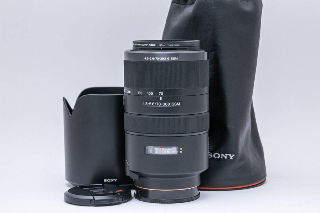 SONY 70-300mm F4.5-5.6 G SSM(SAL70300G), 攝影器材, 鏡頭及裝備
