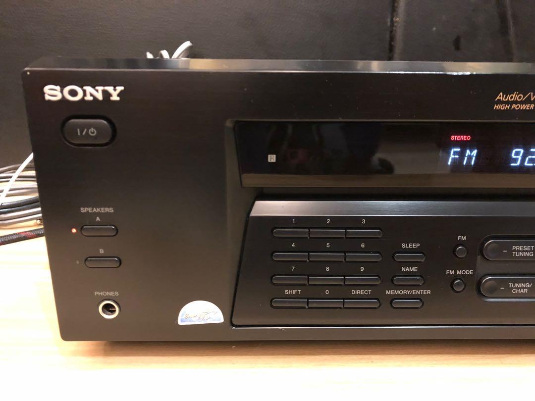 Str De185 Sony STR-DE185 Discrete Stereo AM/FM Receiver, Audio, Soundbars ...