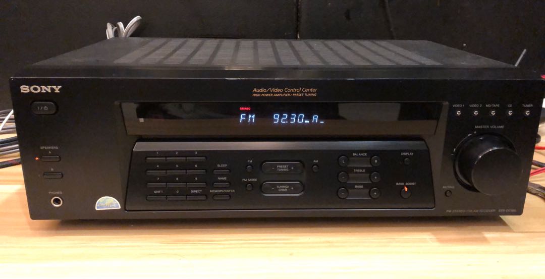 Str De185 Sony STR-DE185 Discrete Stereo AM/FM Receiver, Audio, Soundbars ...