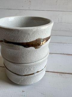 Stoneware matcha bowl