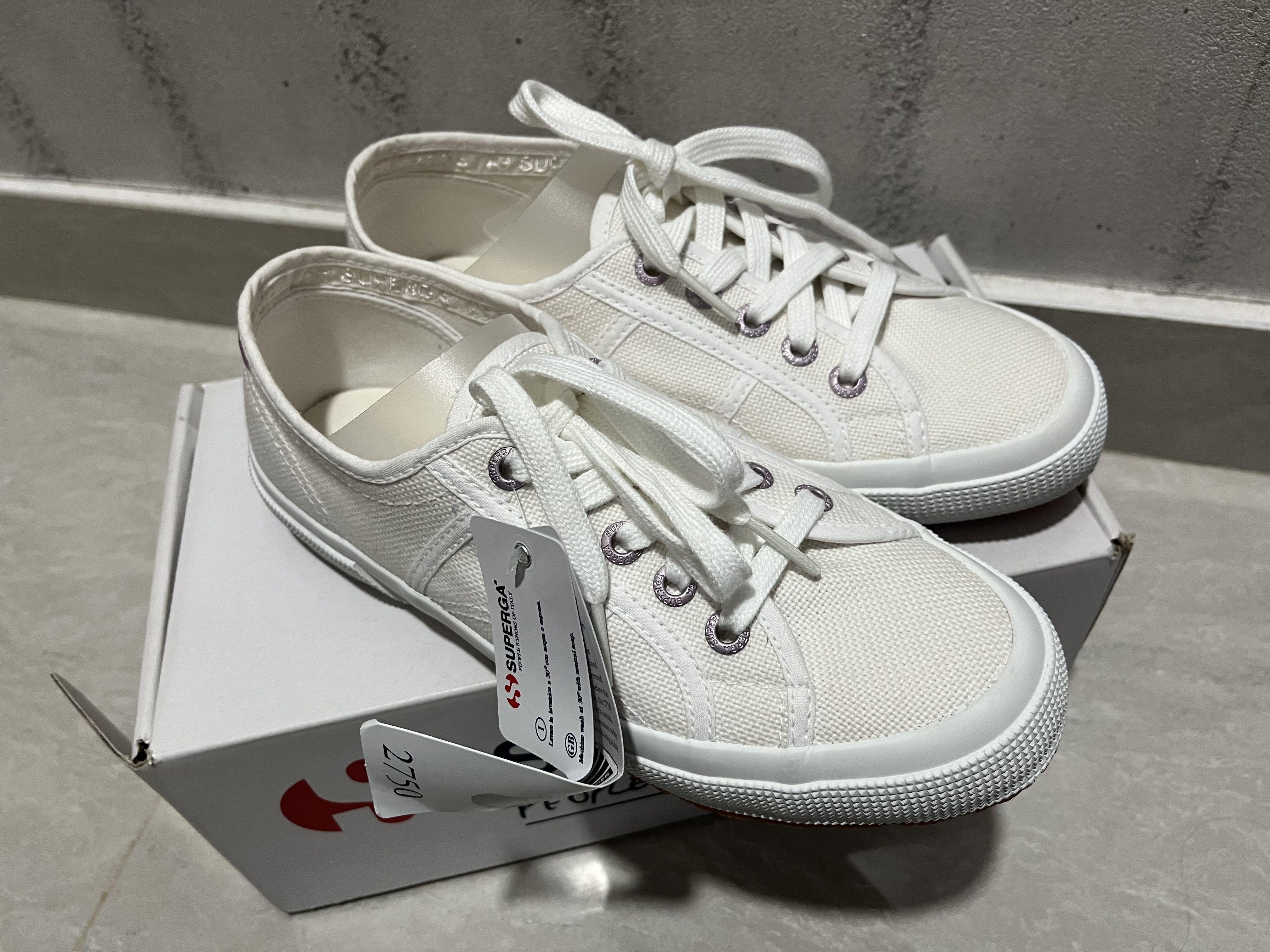Washing sales superga trainers