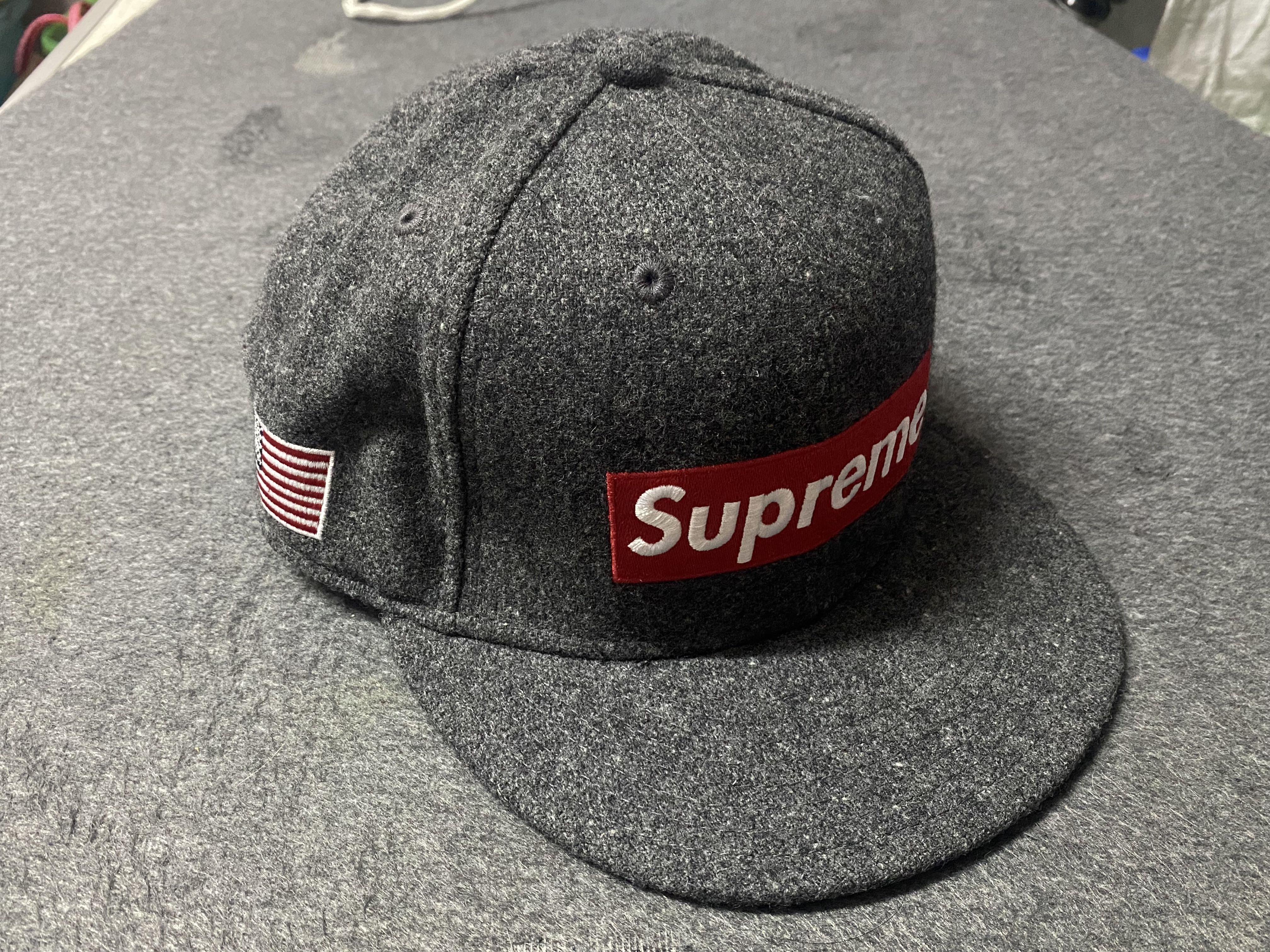 Supreme Woolrich new era cap