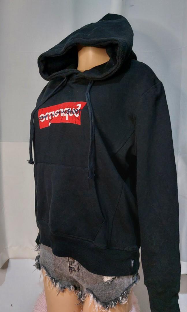 SUPREME X CDG HOODIE JACKET Men s Fashion Tops Sets Hoodies