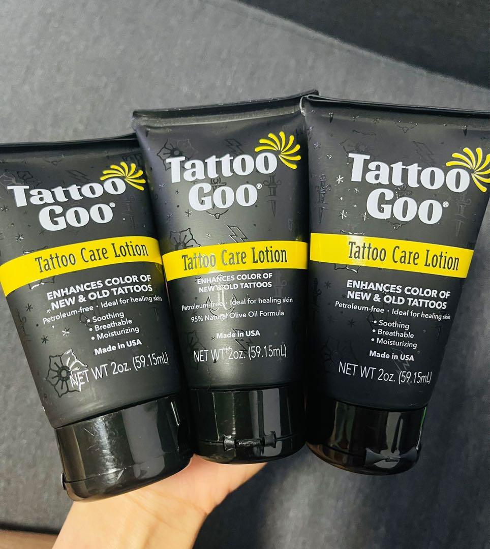 Tattoo Goo Aftercare Range - Goo Lotion Soap - Best Healing + Protection  KIt | eBay