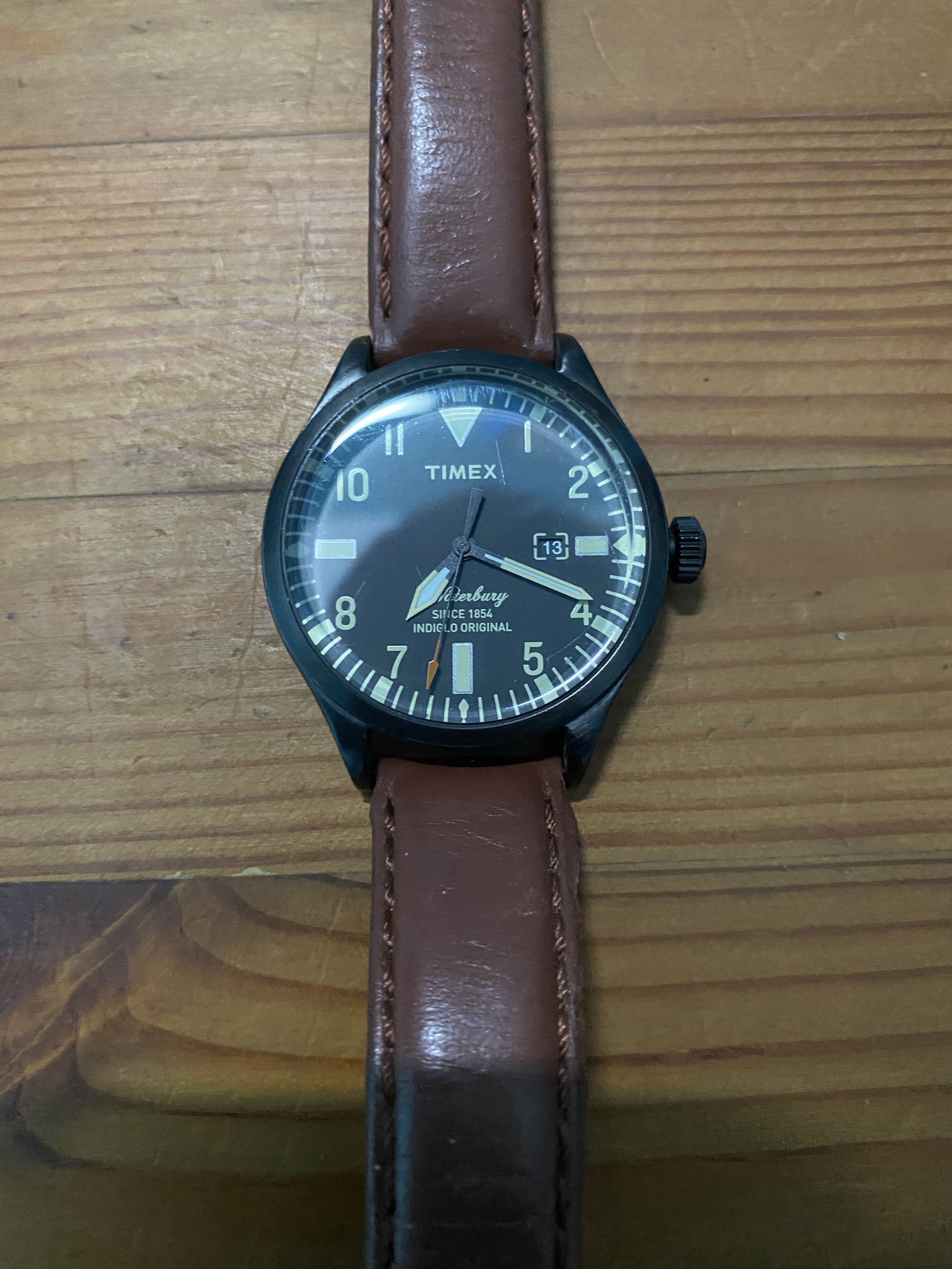 Timex waterbury indiglo original outlet