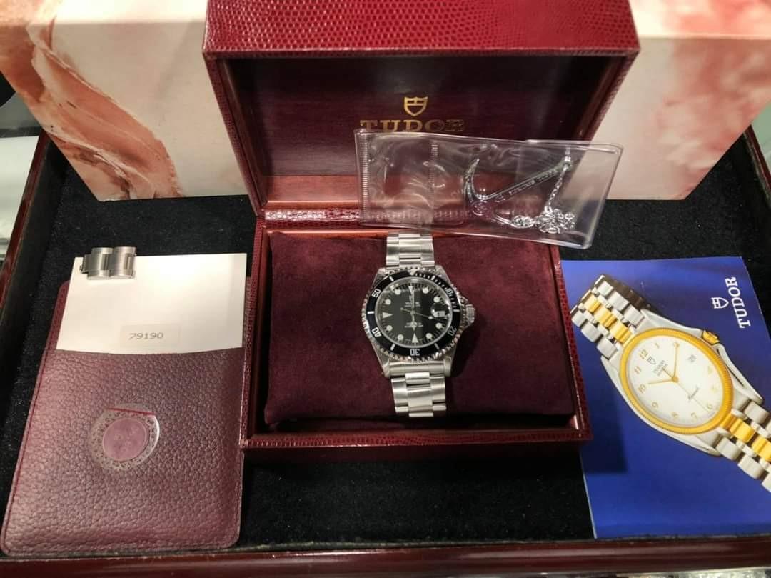 Tudor 刁陀79190 大全套勞的勞底舊裝Vintage, 名牌, 手錶- Carousell
