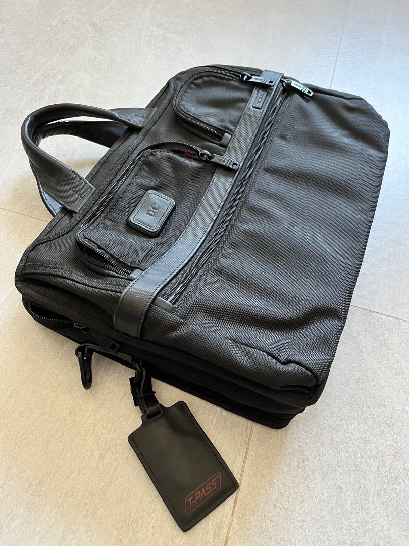 TUMI laptop briefcase, Men's Fashion, Bags, Briefcases on Carousell