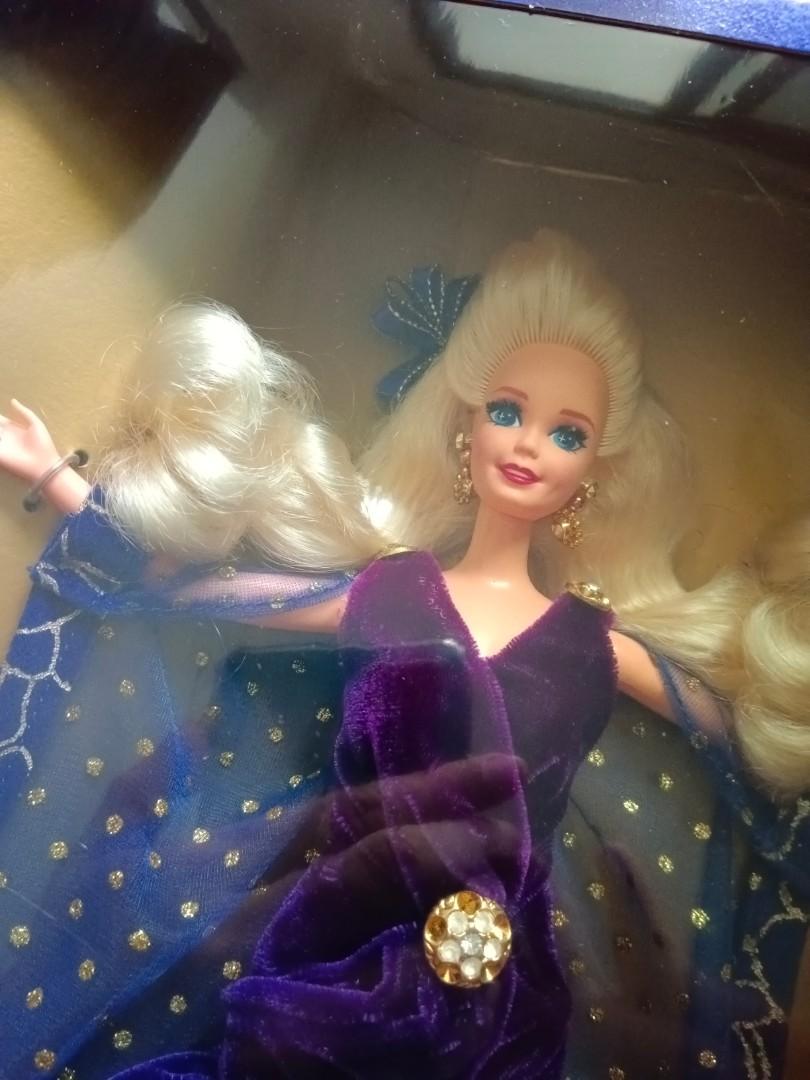 Vintage 1996 Mattel Sapphire Dream Barbie Society Style Limited Edition  First in a Series 100% Complete New in box NRFB, Hobbies  Toys, Toys   Games on Carousell