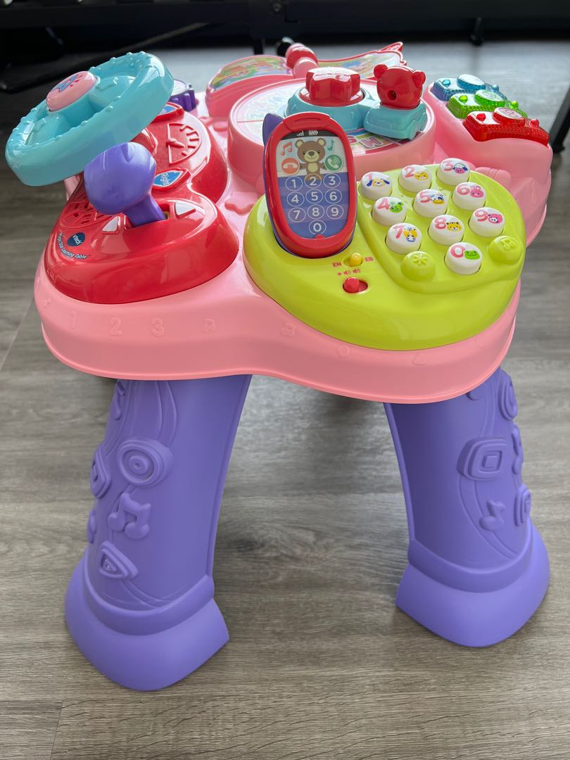 Vtech magic star shop learning table pink