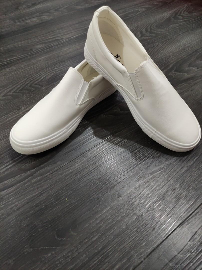 All white loafers online