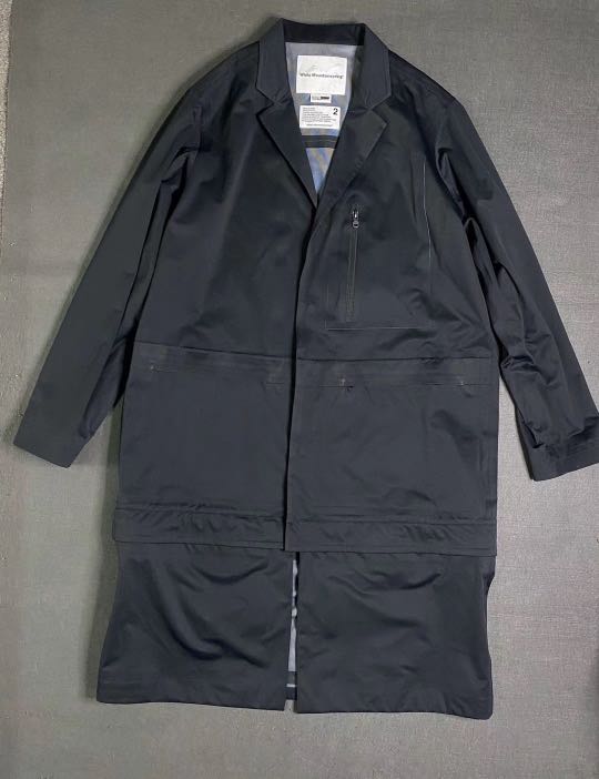 優惠一口價White Mountaineering Coat (Black) waterproof, 男裝, 外套及戶外衣服- Carousell