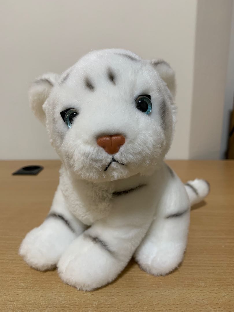 White Tiger soft toy (Singapore Zoo), Hobbies & Toys, Toys & Games on ...