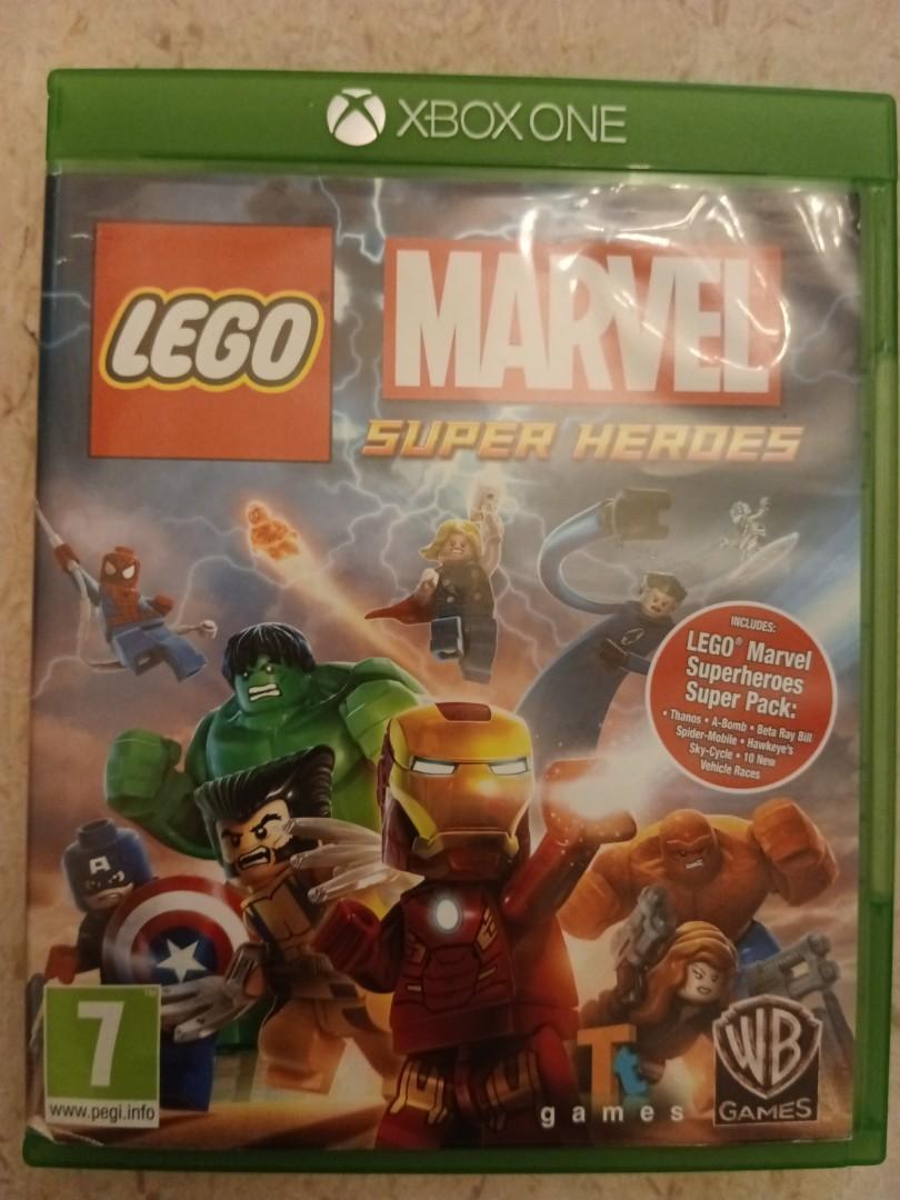 Xbox One Lego Marvel Super Heroes Game, Video Gaming, Video Games, Xbox on  Carousell