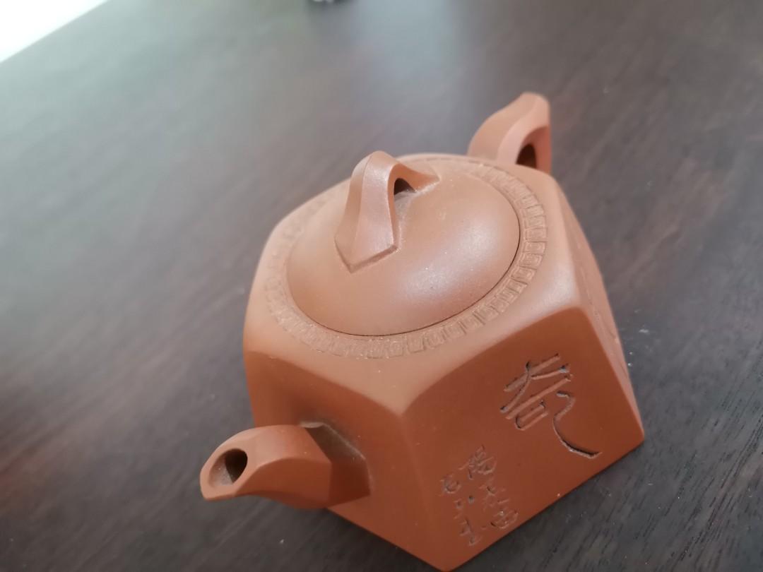 中国壺 100cc Chinese Yixing Zhu Clay Teapot Bian Xishi Tea Pot