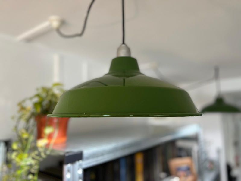 Enamel lamp shade shop