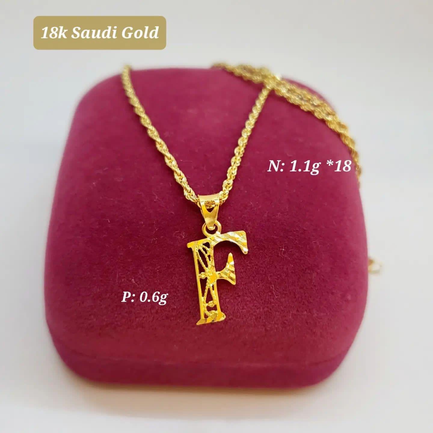 18K Cadena Chain Necklace Saudi Gold, Women's Fashion, Jewelry &  Organizers, Necklaces on Carousell