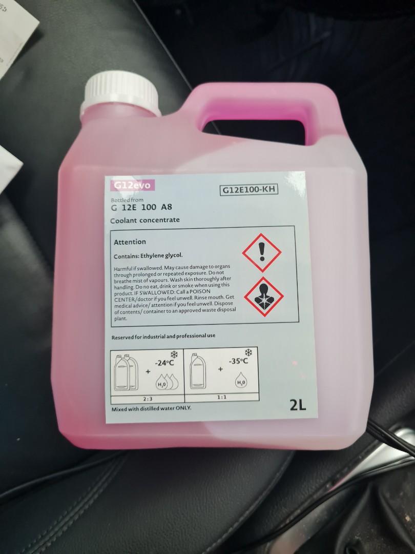 2litres Concentrate G12 Evo Coolant., Car Accessories, Accessories