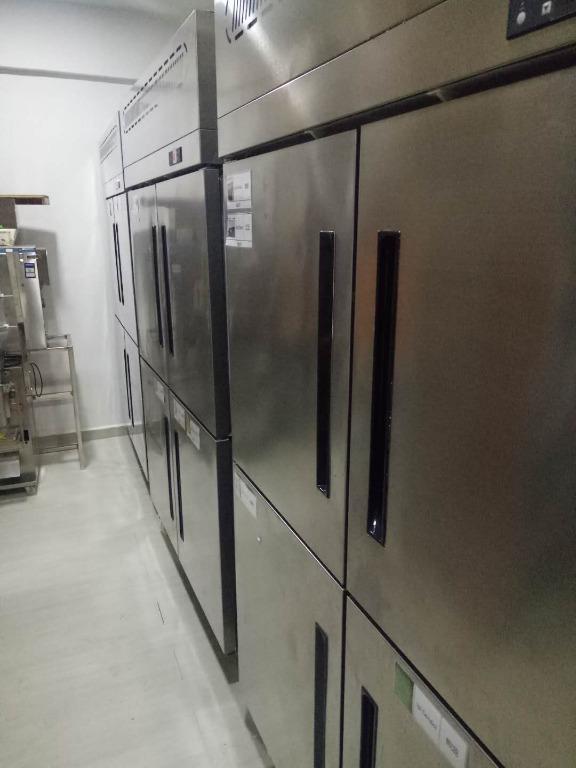 4 Door Upright Stainless Steel Chiller & Freezer in Singapore & Johor
