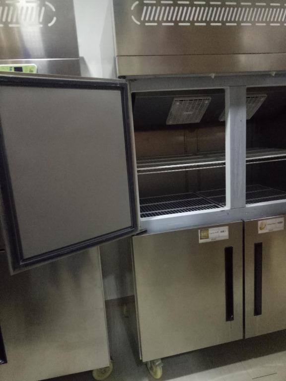 4 Door Upright Stainless Steel Chiller & Freezer in Singapore & Johor