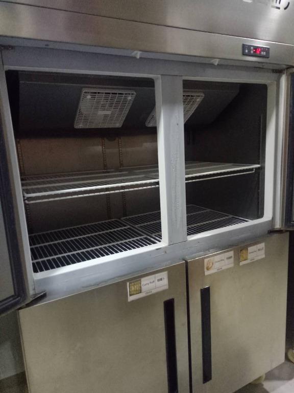 4 Door Upright Stainless Steel Chiller & Freezer in Singapore & Johor