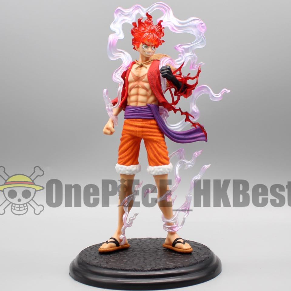 海賊王One Piece 人人果實尼卡型態和之國太陽神五檔路飛(27cm), 興趣及