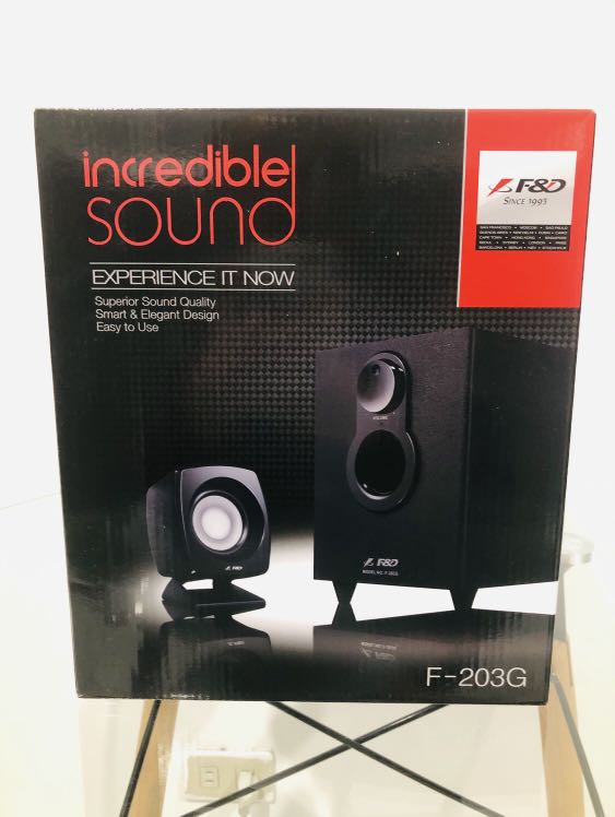 F&d incredible sound on sale