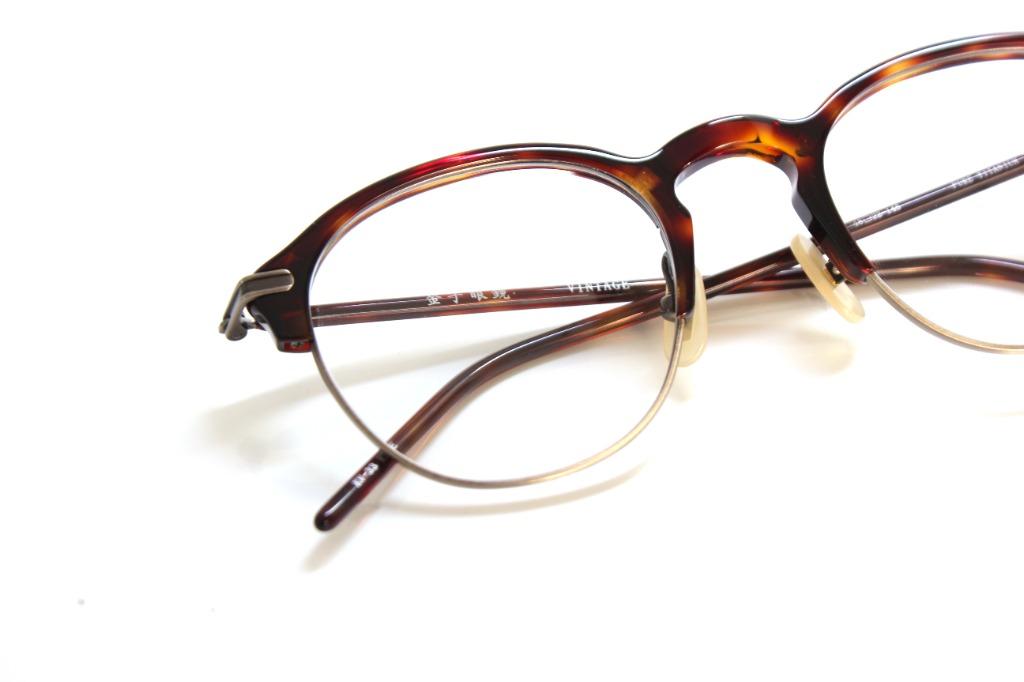 金子眼鏡KV-33 , SIZE: 48-22-145, 男裝, 手錶及配件, 眼鏡- Carousell