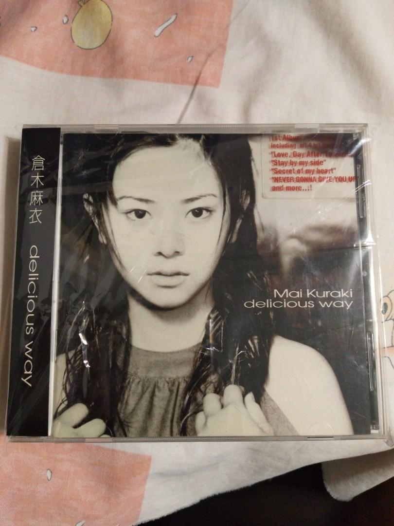 倉木麻衣Mai Kuraki delicious way CD 帶側紙原裝貼紙齊件2000, 興趣及