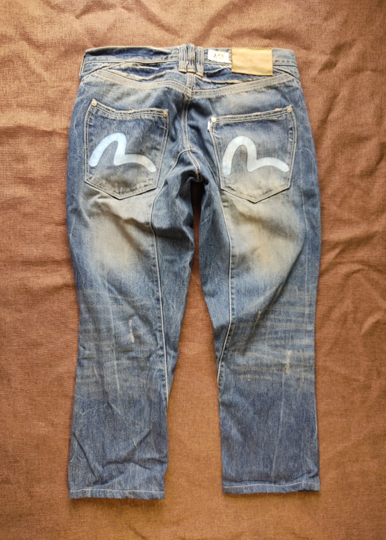 A52 EVISU OFF BRAND USED WAIST TAG 34 