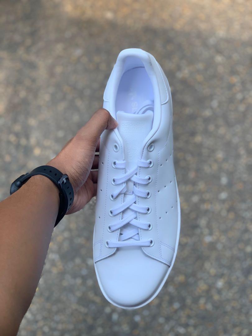 Stan smith store triple white outfit