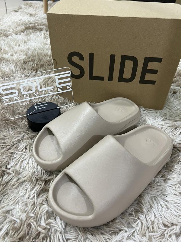 Adidas Yeezy Slide Pure 2022 Sz9. Legit, Men's Fashion, Footwear, Slippers  u0026 Slides on Carousell