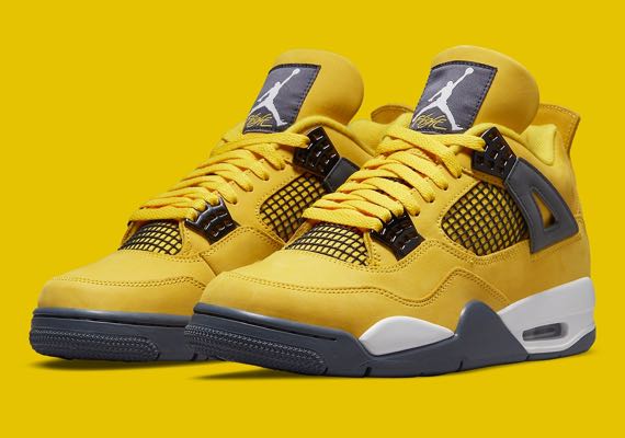 Air jordan 4 yellow clearance