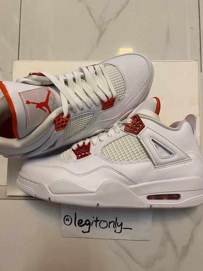 aj4 metallic orange